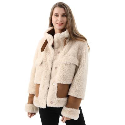 China Shaggy Jacket Plus Size Faux Fur Coat 4xl Faux Fur Breathable Winter Jackets For Women for sale