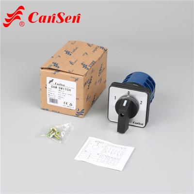 China Cansen LW26-32 1-0-2 Professional Manufacture 3P Cheap Change Over 32a LW26-32 1-0-2 3P Switch for sale