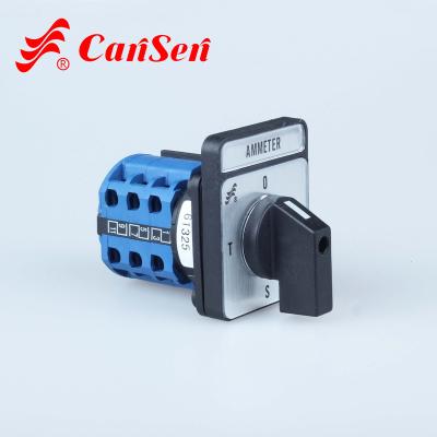 China Cansen LW26-20 Hot Sale 3 Layer Ammeter Universal Rotary Switch LW26-20 AMMETER for sale