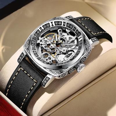 China Luxury Automatic Luminous Vintage Fashion Date Waterproof Mechanical Man Automatic Mechanical Watch For Men for sale