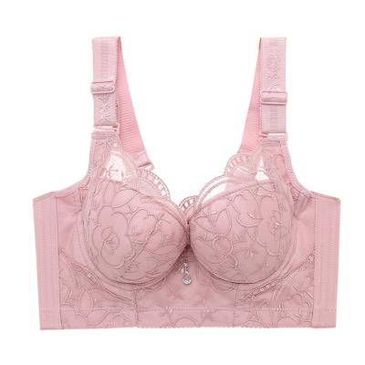 China 2021 antibacterial new design lace bralette wired ladies underwear push up bra for women for sale