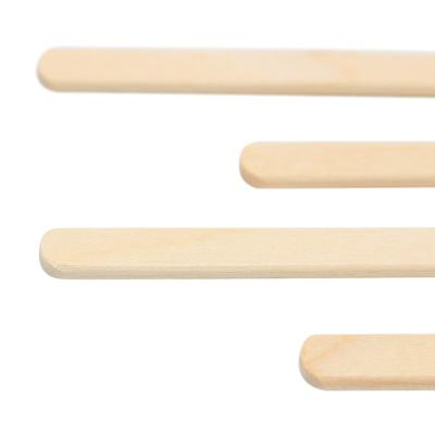 China Customized Wholesale Promotional Viable Size Disposable Food Grade Coffee Wooden Stirrer for sale