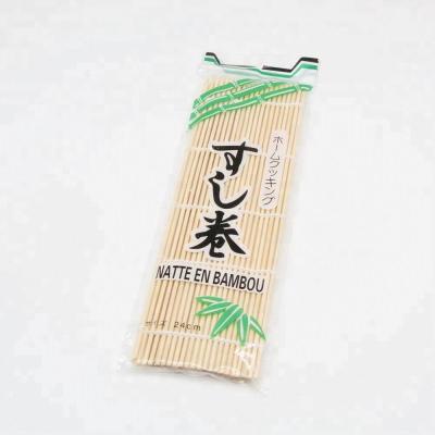 China Sustainable 100% Natural Bamboo Sushi Rolling Mat Healthy Easy Sushi Making Kit for sale