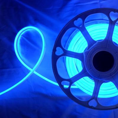 China 2020 Theme Park 220V 110V Two Sides High Voltage Waterproof Flexible Led Strip Light SMD2835 Blue Blue quantity for sale