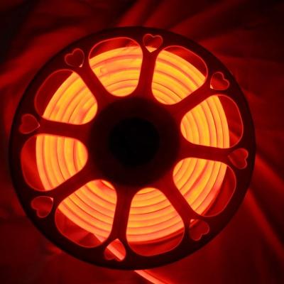 China New Theme Park 220V 110V Waterproof Flexible Led Strip Light Two Sides RED LED Strip Light SMD2835 Bright quantity for sale