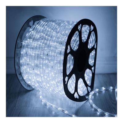 China Garden 220V 110V waterproof blanco le libre de l'Aire d'Al de decoracion de La de Redonda Para de forma de cuerda cable LED for sale