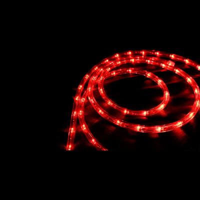 China Wholesale Red Yellow Waterproof Connectable Garden Plant Strip Lighting Rope Light For Holiday Decoration for sale