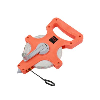 China ABS & High Quality Stainless Steel ABS Case Fiberglass Tape Measure And Retractable Fiberglass Measuring Tape With Open Reel Construction Tools for sale