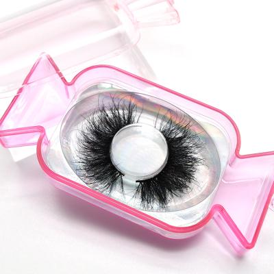 China Wholesale Thick Natural Tapered Private Label False Eyelashes 3d Eyelashes 3d Mink for sale