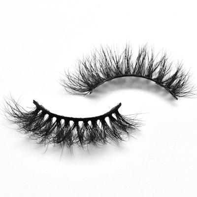 China Wholesale Handmade 5D 3D Mink Hair False Eyelashes Long False Eyelashes 25mm Thick Long Strands for sale