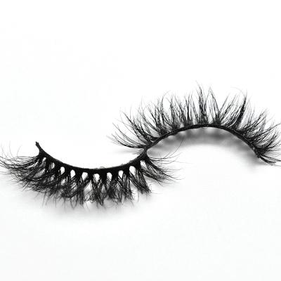 China Wholesale Thick Fluffy 3d Mink Eyelashes Real Strip Mink Eyelash 25 Millimeter Long Lashes for sale