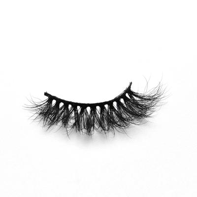 China Deep 25mm tapered 3d mink eyelashes private label fluffy mink lashes wholesaler for sale