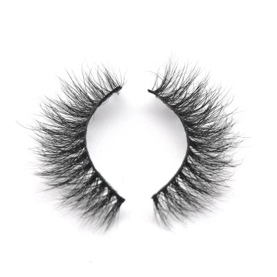 China Wholesale thick eyelash 20mm private label eyelash packaging box 15mm custom mink 3d eyelashes for sale