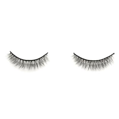 China New Style Korean Silk Eyelashes 3d Wicks Tray Eyelashes 25mm Thick Silk Tapered Individual Eyelashes for sale