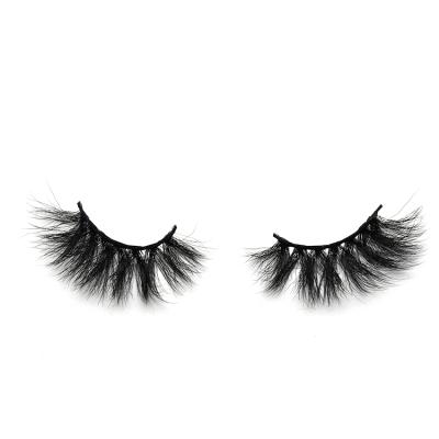 China Popular Private Label False Mink Eyelash Thick Mink Lashes Lashes By Volume for sale