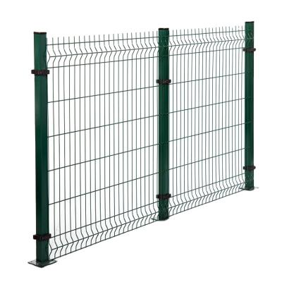 Cina Akzo Nobel Powder Coating 3d Fence Panel welded wire grid fence panels rigid mesh fence in vendita