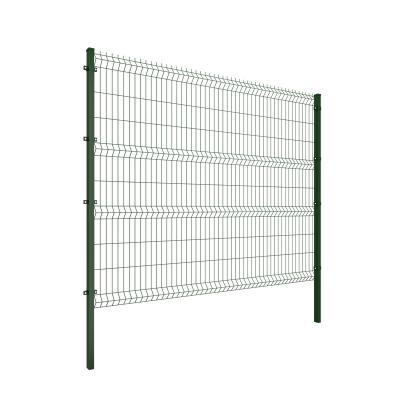 中国 welded wire mesh bending 3d fence panels, 3d cuved fence panel on sale 販売のため