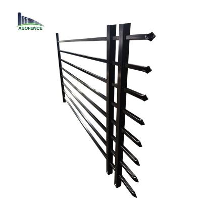 Cina Cheap Wrought Iron Fence Panels for Sale / Galvanized Steel Fence / Ornamental Fence in vendita