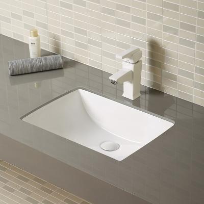 China Ceramic Modern Sanitary Ware Square Bowl Under Counter Basin Dining Room Sink B109 for sale