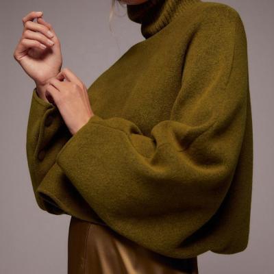 China Factory soft women's woolen warm winter knitted pullover ladies cashmere softly 2020 top custom OEM casual high quality sweater for sale