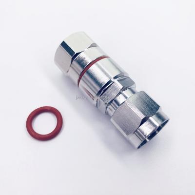 China 50 Ohm Male Connector Factory Hot Sale N Connector N Straight Connector Flex Cable For 1/2