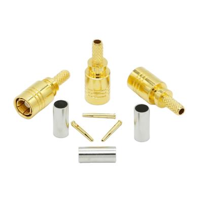 China 50 Ohm SMB Crimp RF Female Connector For LMR100 1.5C-2V Cable For Communication for sale