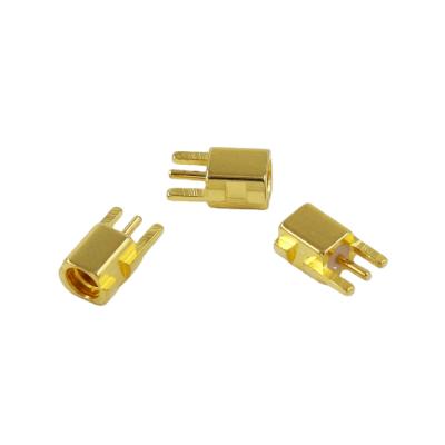 China 50 Ohm MCX Right Angle PCB RF Connector for sale