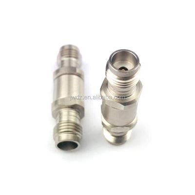 China 50 Ohm DC SUS303 67GHz VSWR1.2 High Frequency Millimeter Wave RF Coaxial Adapter 1.85 Male To 1.85 Male for sale