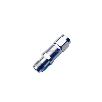 China 50 Ohm High Frequency Millimeter Wave RF Coaxial Connector Adapter 2.4 Male To 3.5 Female for sale