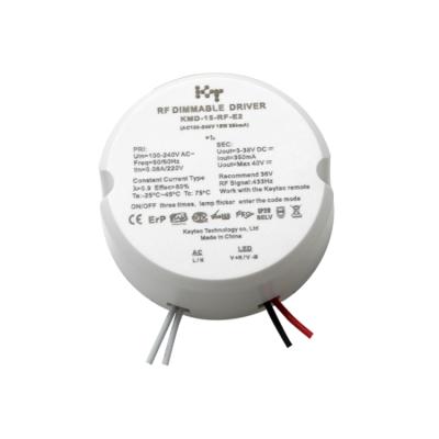 China LED lighting KEYTEC KMD-15-R3-E3 100-240VAC 15W 350mA ltech driver dali 36v 15w dali driver for sale