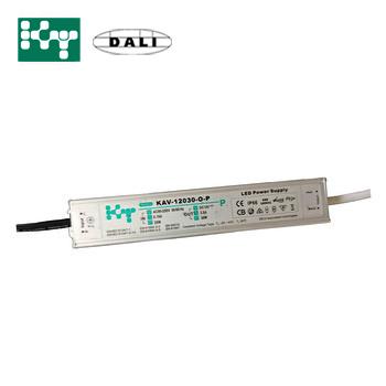 China DALI Dimmable LED Driver 30W DC12V 2.5A PF0.9 IP66 Constant Voltage SD-DALI KAV-12030-O for sale