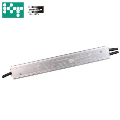 China 0/1-10V Constant Voltage LED Driver 60W 12VDC 5A Dimmable Signal ERP0.5W 290*37*22mm for sale