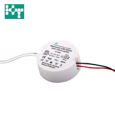 China LED Lighting Waterproof IP66 12V 12W 1A Constant Voltage LED Driver Power Supply for sale