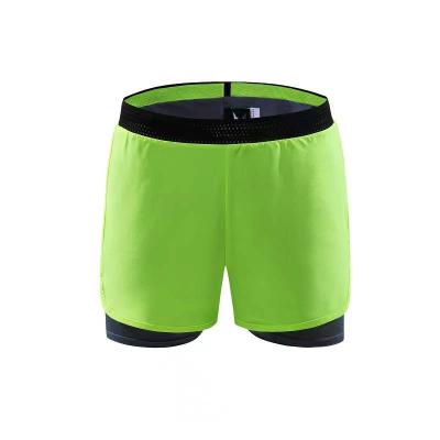 China Oversized Anti-Wrinkle Gym Mens Beach Pants Outdoor Fitness Running 2 In 1 Shorts Shaping Pants Reflective Logo With Pocket for sale