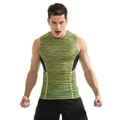 China Summer Men's Breathable Sports Short Sleeves Quick Dry Outdoor Sportswear Fitness Tight T-shirt Clothes for sale