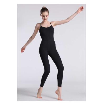 China Special Hot Selling Fitness One Piece Women's Breathable Yoga Suit Long Jumpsuit Activewear For Women for sale