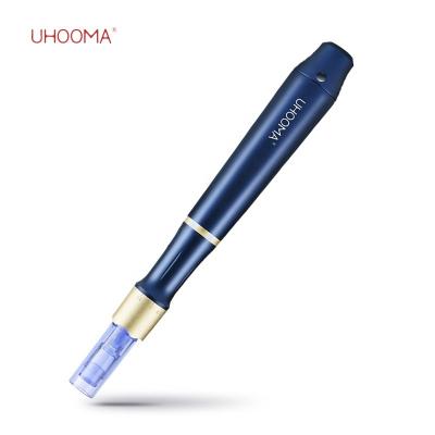 China 2022 Anti-puffiness products high quality home use facial skin care pen metal handle F3+ nano derma pen for sale