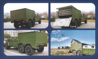 China Armed Truck Drone Swarm Launcher High Capacity For Military Training for sale