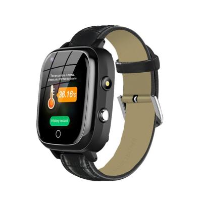 China Dual SIM Card T5s 4G anti wifi SOS anti lost fall down temperature gps tracking ios android phone gps watch older for sale