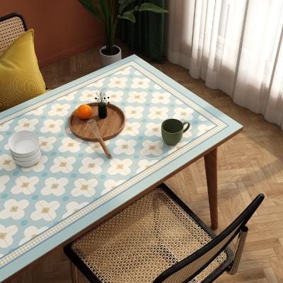 China Modern Best Selling Suitable For Any Size Rectangle Table Mat Anti-Slip Customized Table Mat for sale