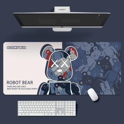 China Computer Accessories Customized Waterproof Computer Mat Office Table Rubber Large Mouse Pad Sheet for sale