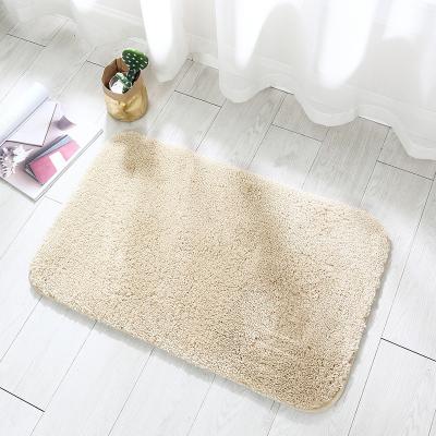 China Modern Home Indoor Area Rugs Floor Mat Bathroom Rugs Super Soft Non-slip Thicker Bath Mat for sale