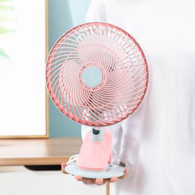 China Home Appliances Hot Electric Oscillating Mini Clip Powered Fan Free Installation Easy Storage Portable Cooler Fan for sale