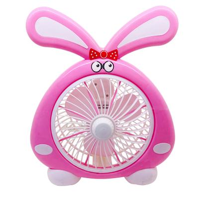 China Hot Selling Cartoon Mini Student Cartoon Fan Mini Small Fashion Design Table Desk Fan for sale