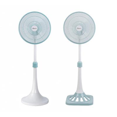 China Quiet Inexpensive Round Powerful Standing Floor Fan For Sale Floor-standing Fan With Round Base for sale