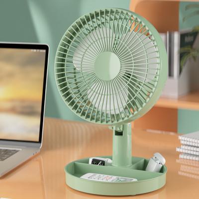 China Storage Factory Direct Selling Home Appliance Table Desktop Fans Moving Fan Wind Head Circulation Two-speed Electric Fan for sale