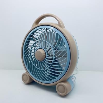 China Summer Children's Desk Small Student Shape Storage Small Alarm Clock Portable Fan Bedside Fan for sale