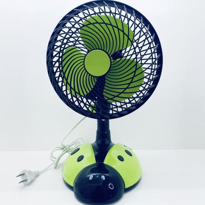 China Natural Wind Children's Small Fan DC Desk Table Fan Shape Student Cartoon Silent Animal Fan Small for sale