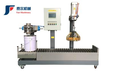 Китай Pneumatic Automatic Paint Filling Machine PLC Control System продается