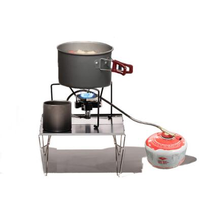 China Small Portable Top Selling Portable Camping Mini Gas Range Barbecue Camping Stove Picnic Travel Supplies for sale